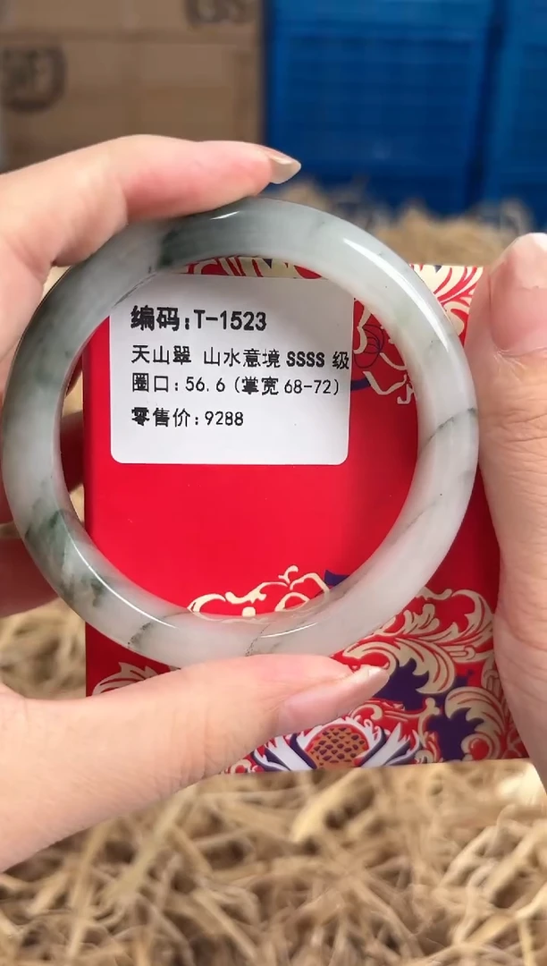 未镶嵌手镯石英质玉T-1523