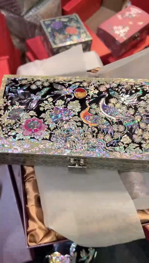 【闪购商品】微瑕不退换弘贝雅螺钿漆器文化馆