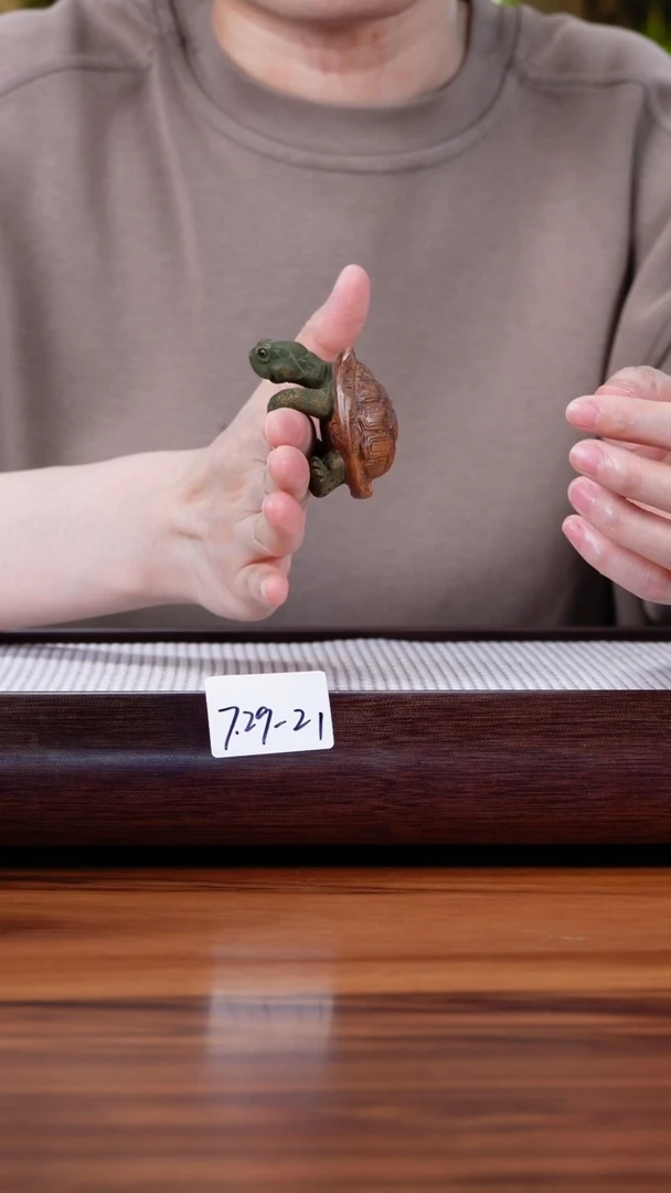 茶壶紫砂晨**光7.29-21  乌龟