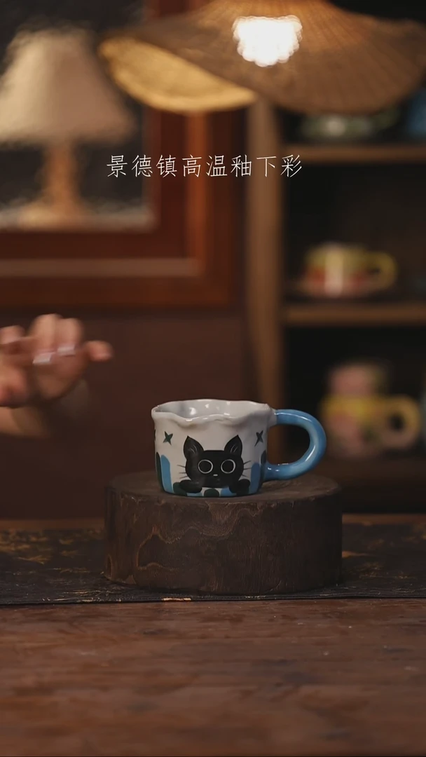 景德镇高温釉下手绘陶瓷167