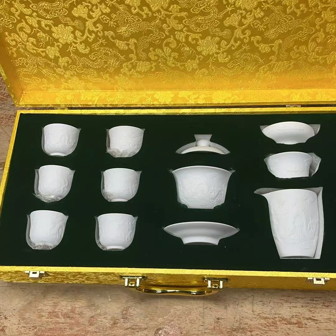 其他精品茶具精品茶具精品茶具精品茶具素烧龙凤浮雕（不带礼盒）