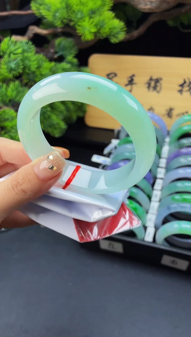 未镶嵌手镯翡翠A14
