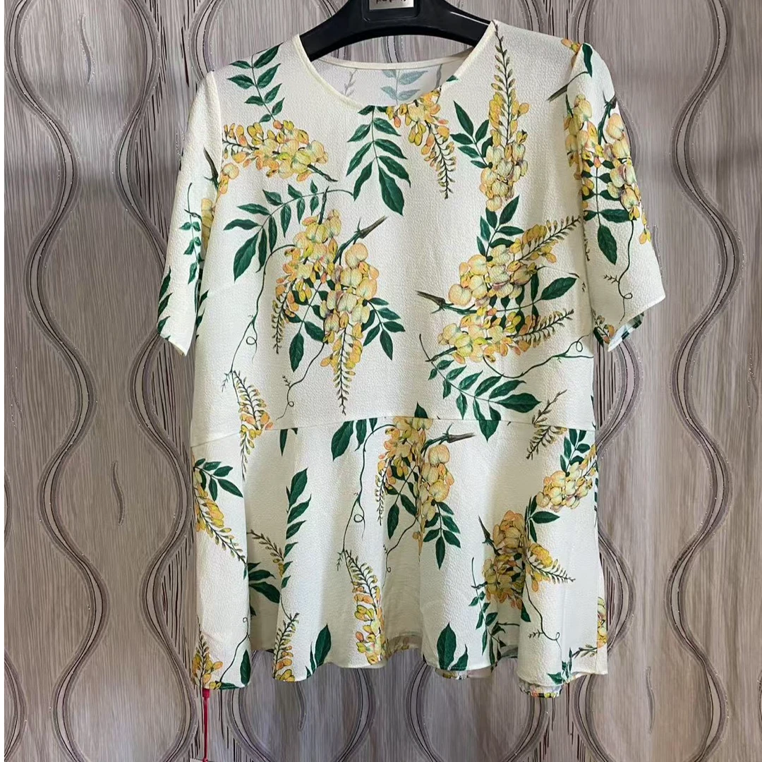 胖人坊大码女装小衫2614    衣长75   124