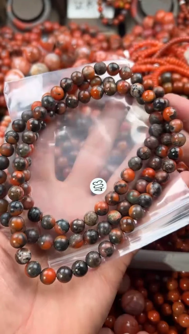 未镶嵌手串南红玛瑙8+