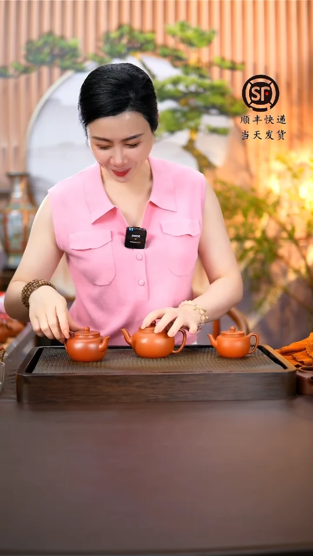 茶壶紫砂平盖莲子原矿手工壶