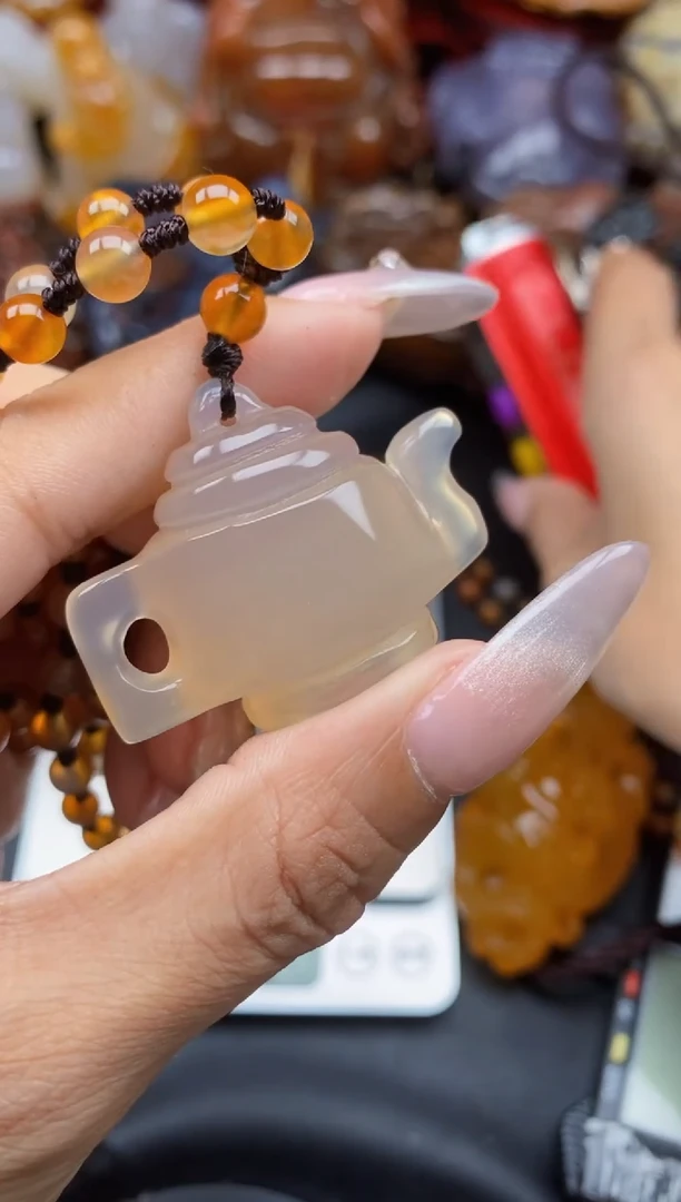 【闪购商品】玛瑙/玉髓颈饰未镶嵌ll