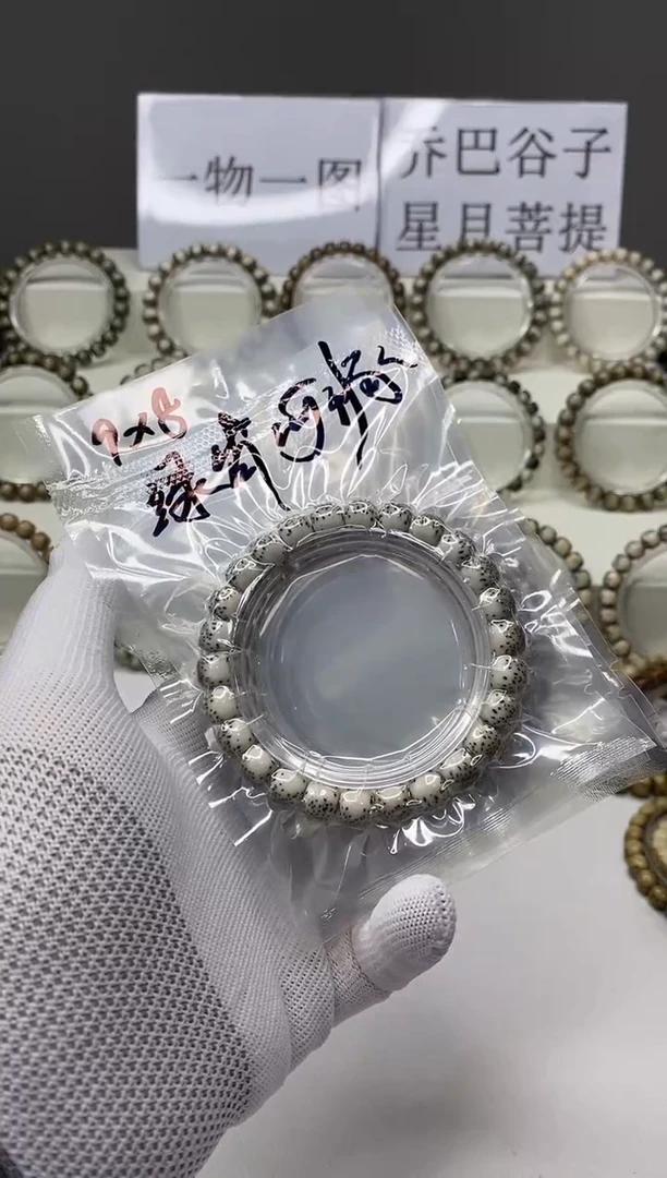 手串星月菩提191  河豚