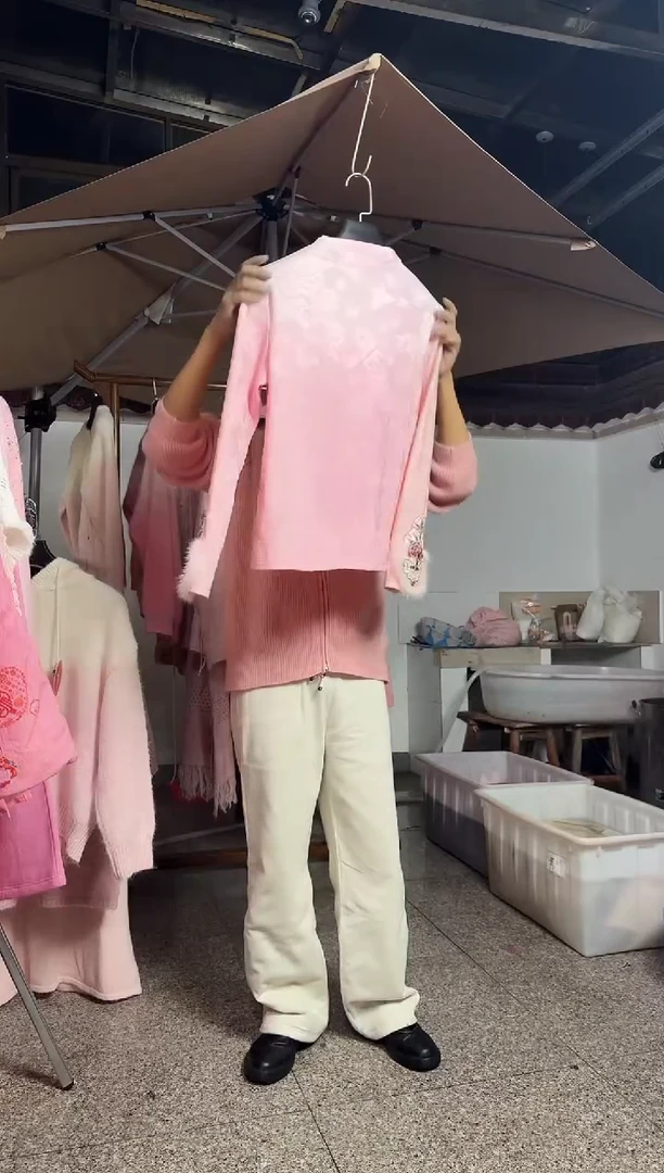 新中式水貂毛打底小码