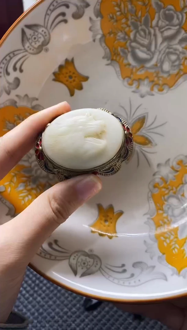 瓷片瓷片 瓷器 摆件 1个