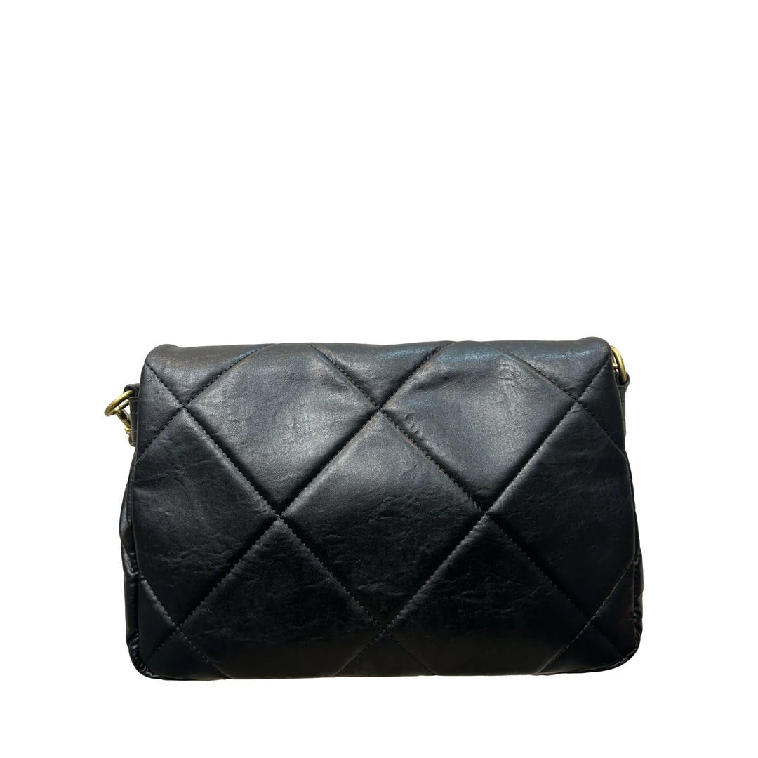 TOLEX2025新款手工百搭时尚空米女包黑色32cm