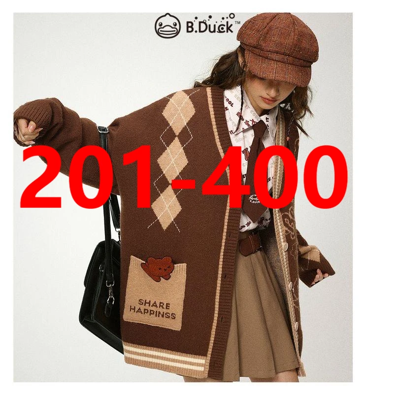 【155码直播专享201-400】B.DUCK小黄鸭成人鞋服