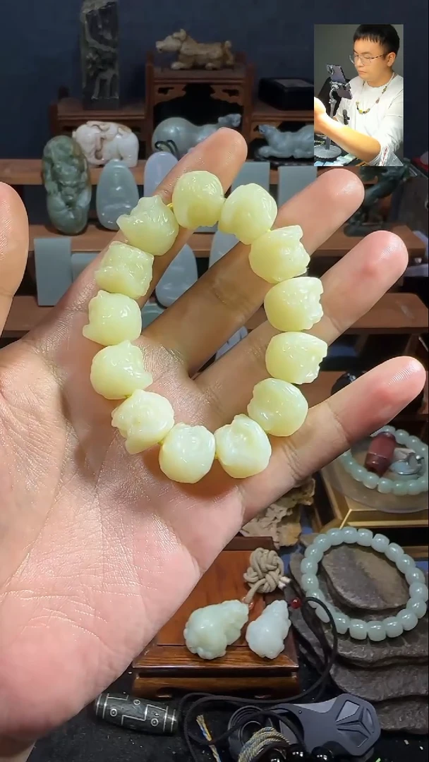 颈饰未镶嵌和田玉F****~1
