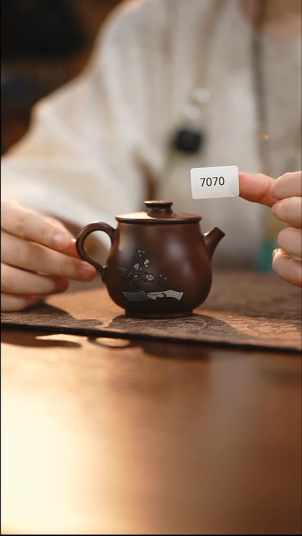 雲梦茶器紫陶茶壶7070