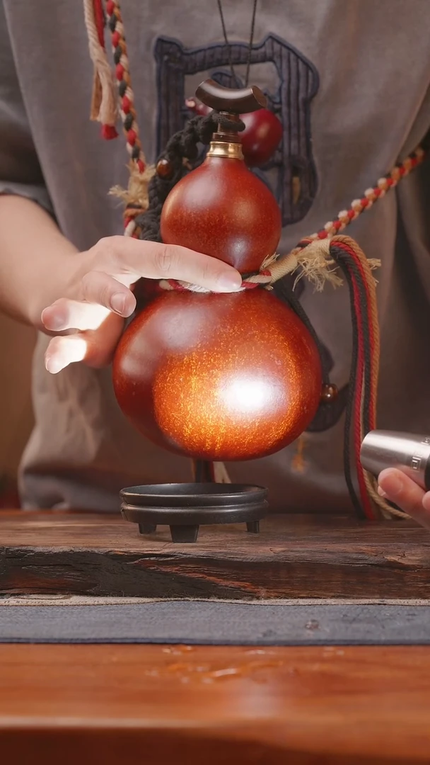 640号精品大漆葫芦防腐防渗装水茶酒