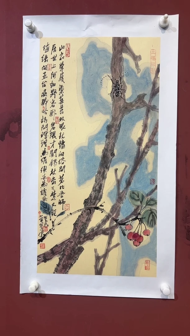 国画常昊居士(李昊）精品花鸟