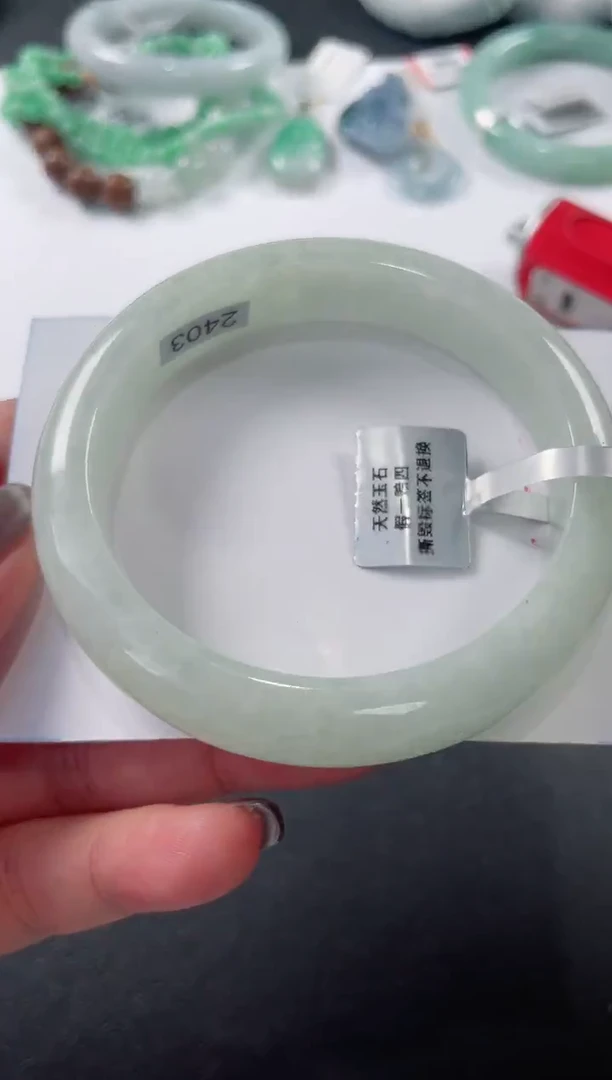 未镶嵌手镯翡翠基地发货H  6250 59+