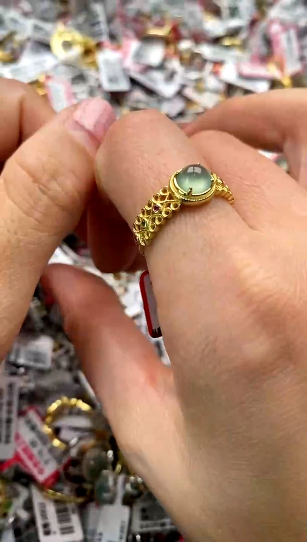 【闪购商品】翡翠戒指未镶嵌999999    8