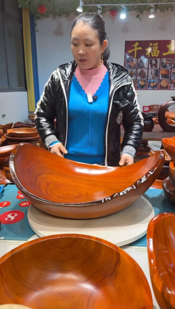 木 果盘 60.5*47*24.5