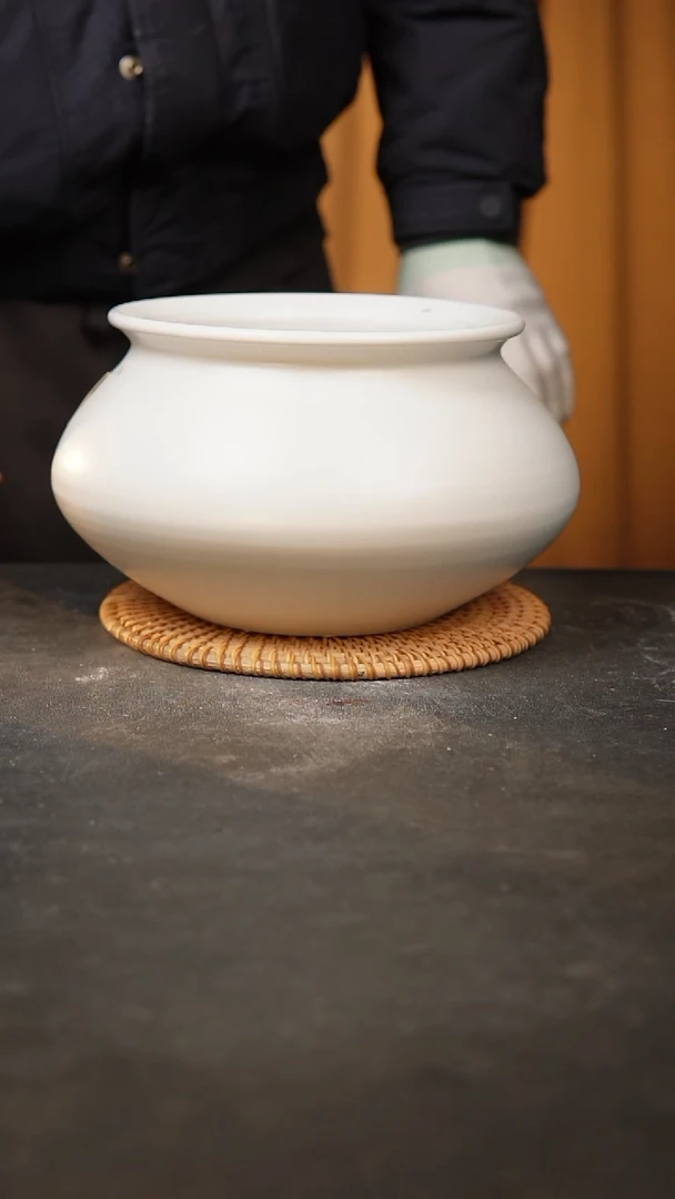 【闪购商品】瓷片泥泥手工花盆