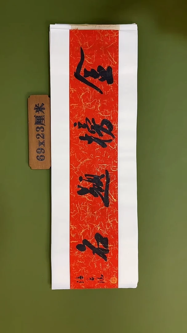 书法书法 张若鸿 尺寸69cm*23cm