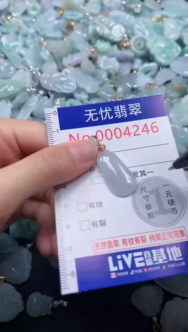 颈饰未镶嵌翡翠4246