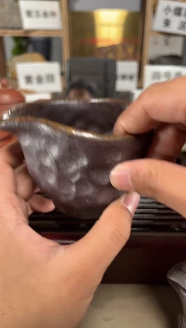 【闪购商品】紫砂茶壶柴烧手捏纹公道