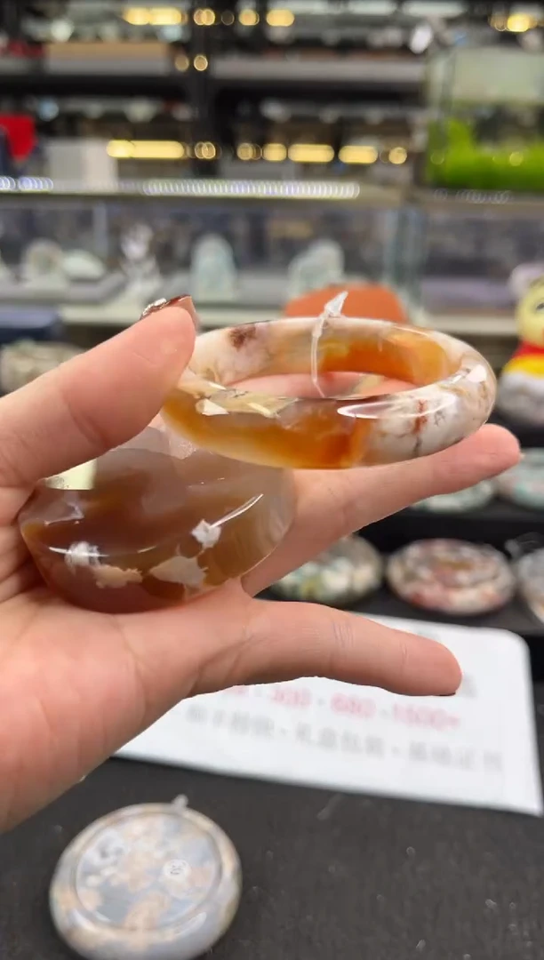 未镶嵌手镯石英质玉55圈口 （赠品镯心）3660207