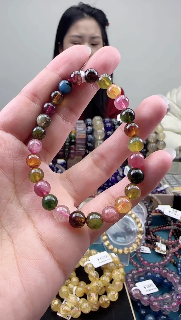 【闪购商品】碧玺手串未镶嵌手串