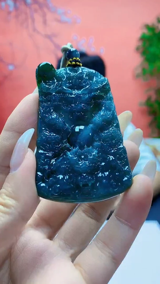 未镶嵌定制翡翠4917ty-毛货挂件19