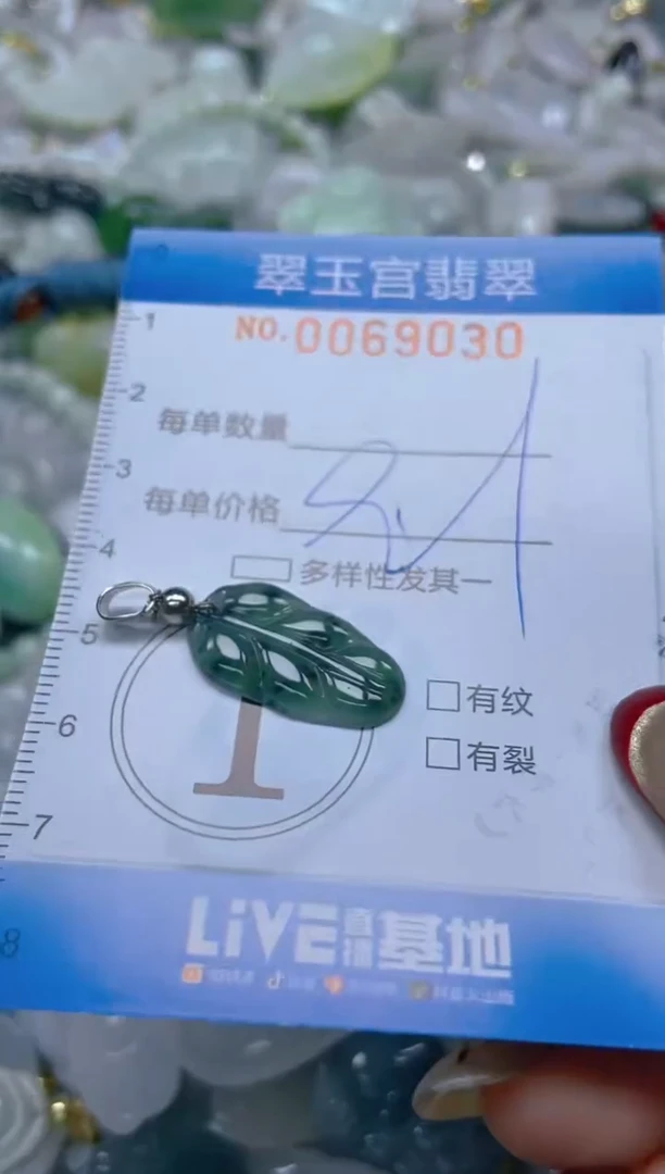 【闪购商品】翡翠颈饰未镶嵌闪购0069030