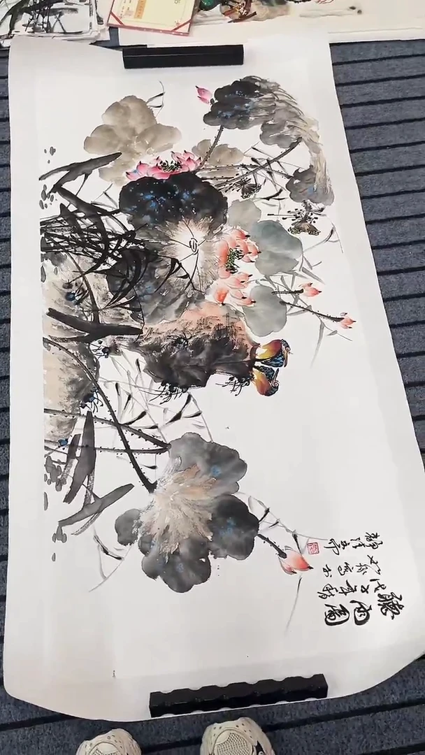 精品国画花鸟作品