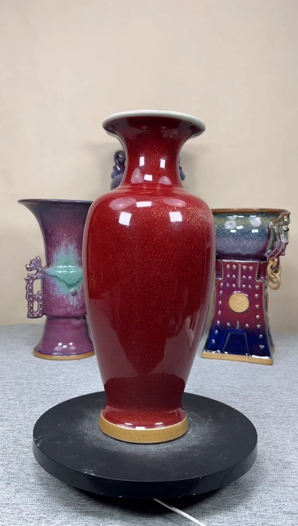 摆件陶神垕钧瓷收藏工艺品