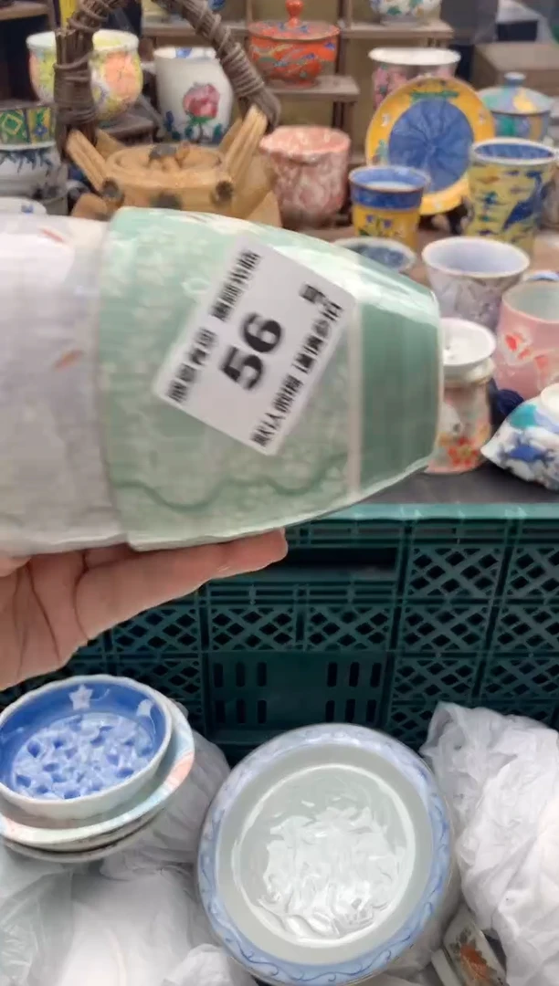 瓷片璐*56号九姑娘工艺品瓷器