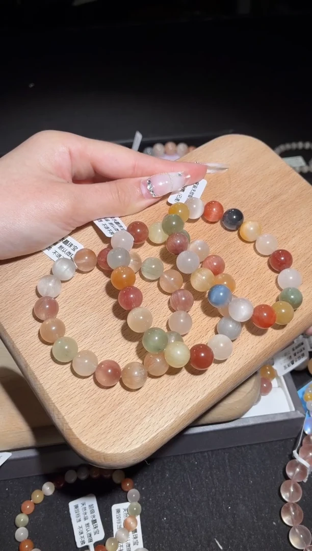 未镶嵌手链水晶138号三条多样性发一T