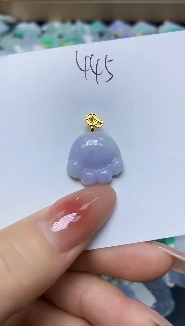 翡翠未镶嵌颈饰 天然缅甸翡翠A货