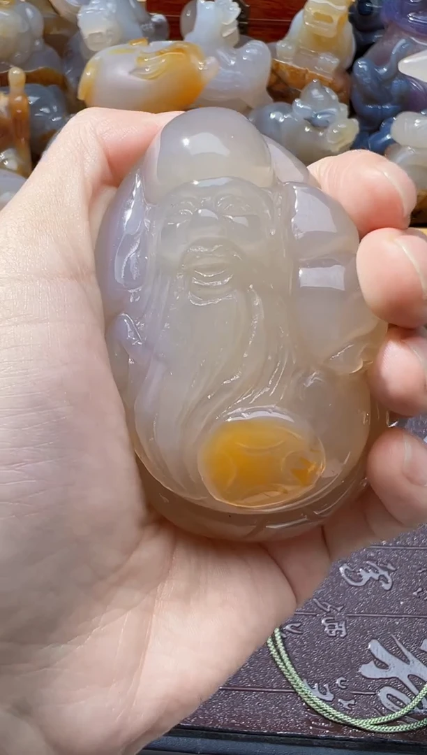 未镶嵌玛瑙摆件潇*吧玛瑙