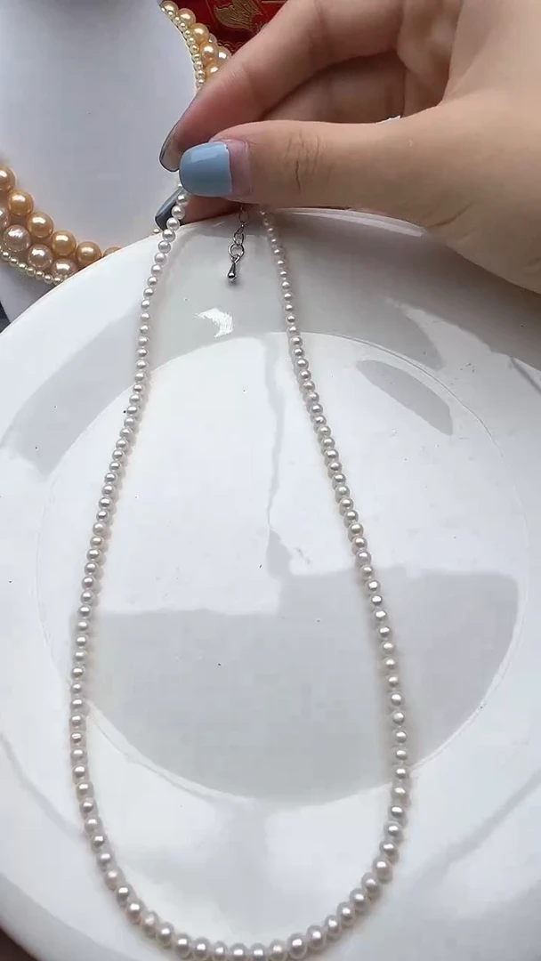 淡水珍珠未镶嵌颈饰1