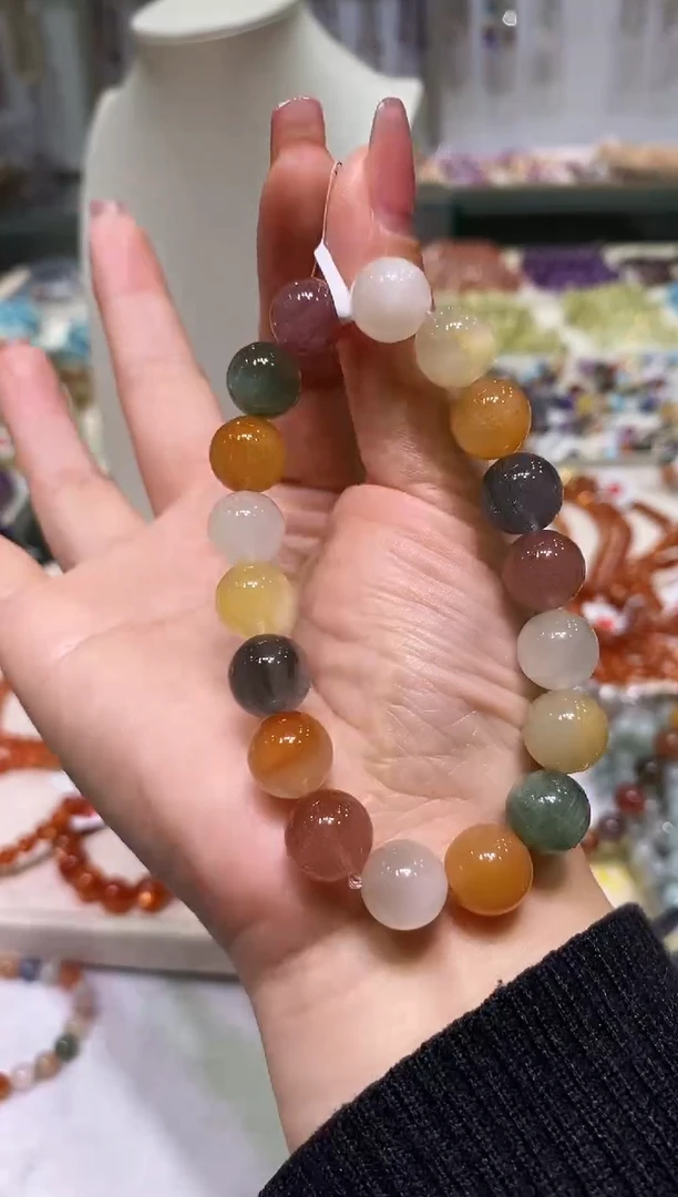 未镶嵌手链水晶多样性发其一兔毛