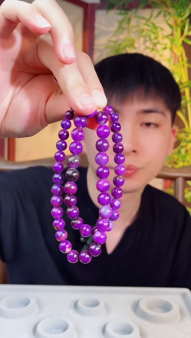 未镶嵌苏纪石（舒俱来）项链K金敢***赢南非舒俱来老矿