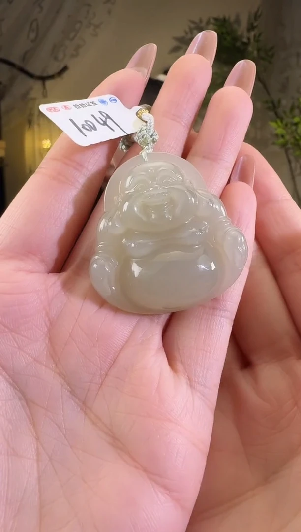 【闪购商品】和田玉颈饰未镶嵌带水线10049