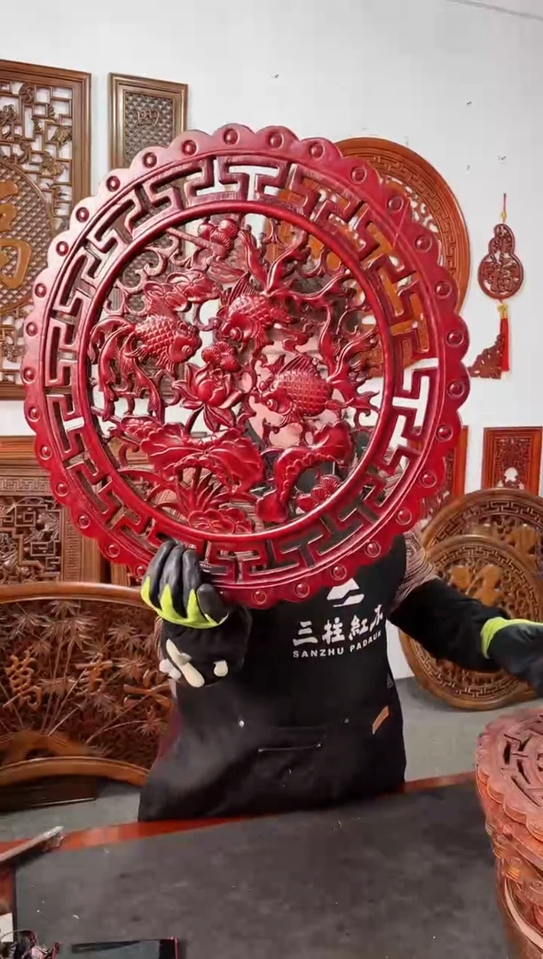 【闪购商品】香樟木木雕48公分 库存处理不退不换