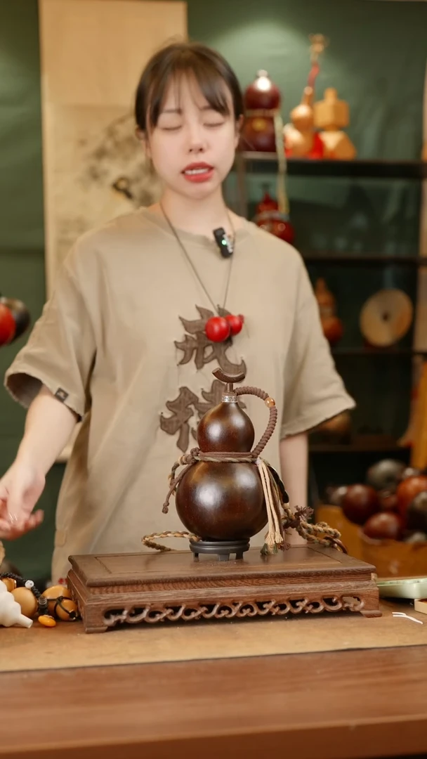 161号精品天然大漆酒葫芦一物一拍~/