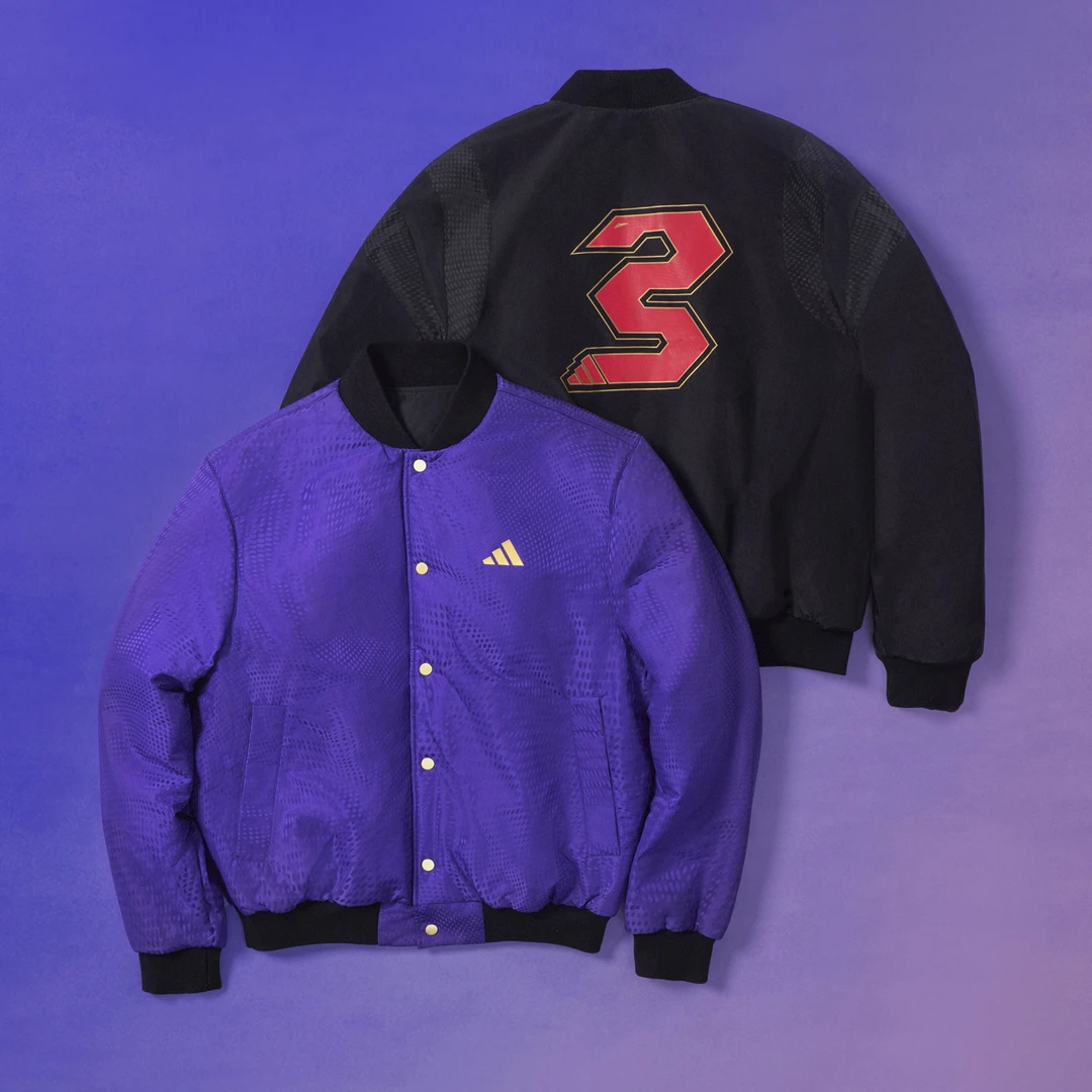 Adidas阿迪达斯男子潮流系列双面穿保暖篮球运动宽松棉服JM5670