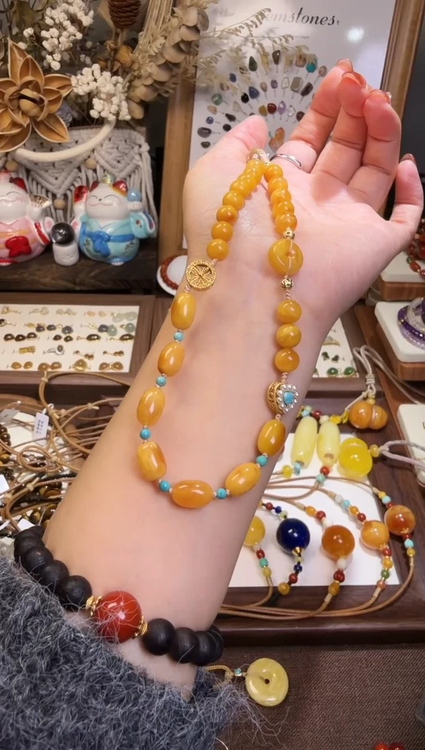 水晶摆件未镶嵌项链