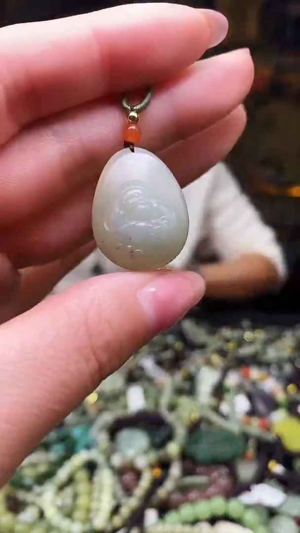 颈饰未镶嵌和田玉多样性发货，拍一发一