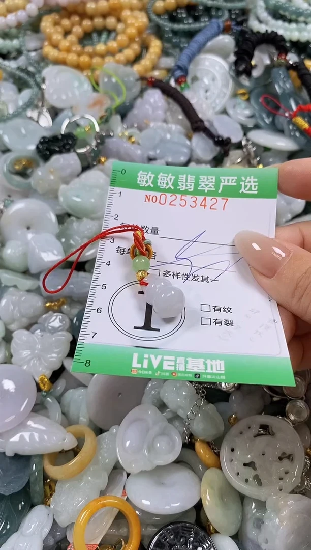 翡翠未镶嵌颈饰闪购0253427多样性发其一