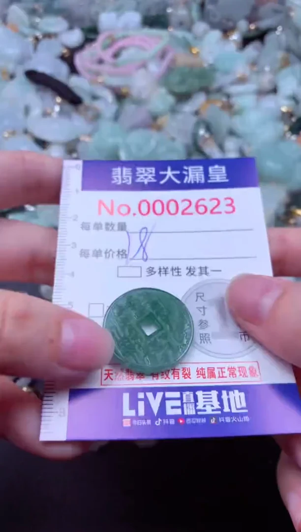 吊坠(不含链)未镶嵌翡翠2623