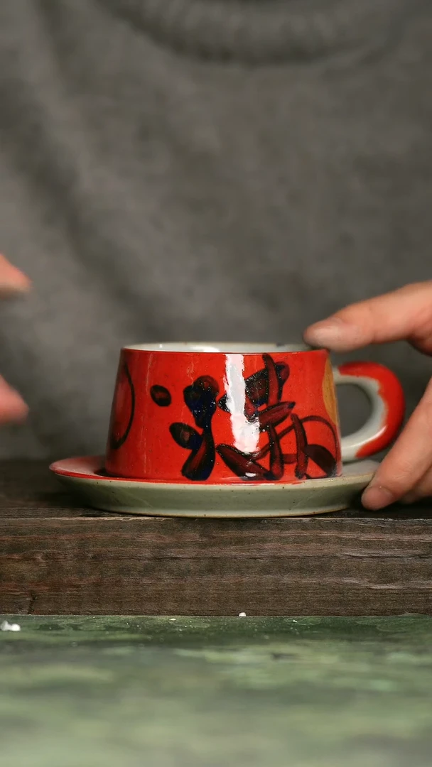 【闪购商品】青诗集手工手绘瓷器