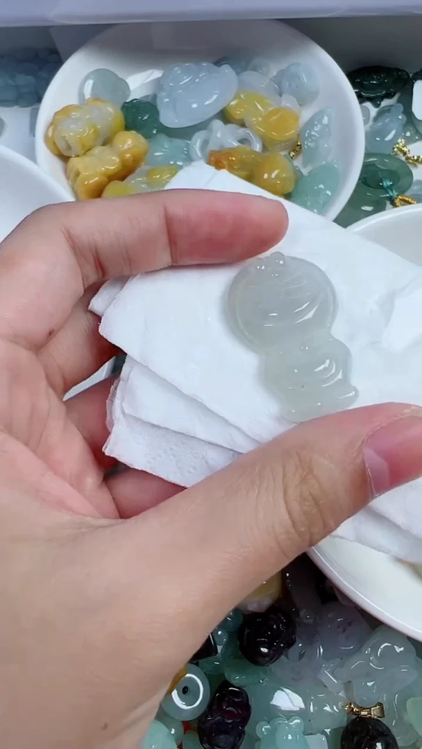 散珠翡翠390号链接,A货翡翠