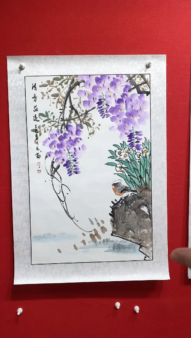国画国画NYQ杰牛云勤老师作品